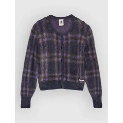 Element Hairy Checks Carigan eclipse navy