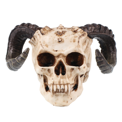 Dekoracija (lobanja) Devilsskull With Rams Horns - 766-010