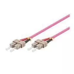 MicroConnect Patch Kabel - SC/UPC-SC/UPC 1m OM4 Optični, Vijoličen