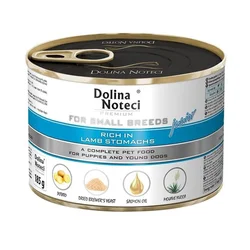 Dolina Noteci Premium Dog Junior Male Rase sa Jagnjećim Iznutricama 185g