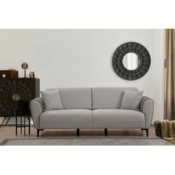 Atelier del Sofa Trosed na razvlačenje Aren 85x43x175cm Sivi