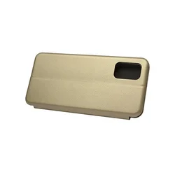Maska za telefon ROYAL FLIP COVER za Samsung A02S/A025F, Zlatna