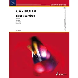 GARIBOLDI:FIRST EXERCISES FOR FLUTE