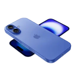Mofi Maska za mobilni telefon iPhone 17 Pro Max, Providno-plava