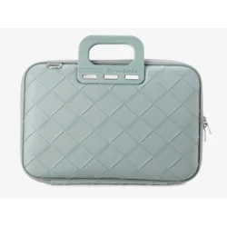 Torba BOMBATA Intrecciato 15,6/16 Light Blue / Dust