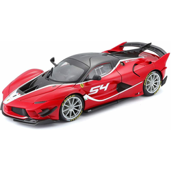 BBurago model Ferrari Signature series FXX-K EVO No.54, 1:18, crvena