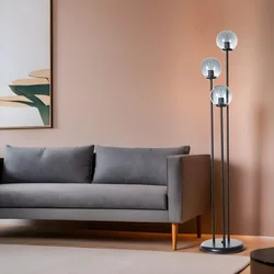 Aberto Design Podna lampa Judy , 150 cm, E27, Crna