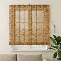 vidaXL Rolo Rjava 140 x 160 cm Trsje