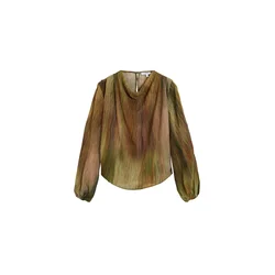 Scalpers Bluza kaki/oliva/rjasto rdeča