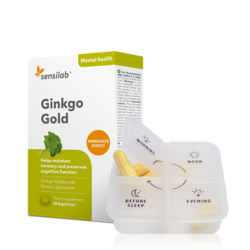 SENSILAB dodatak prehrani za pamćenje Ginkgo Gold + poklon kutijica