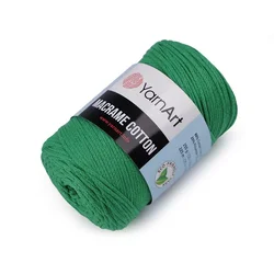 Pletena preja Macrame Cotton 250 g - (759) pastelno zelena