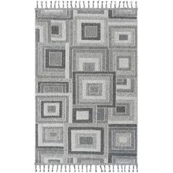 Conceptum Hypnose Tepih Bukle 1404, 100x450 cm, Sivi