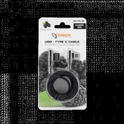 S Box Kabl USB A / Type C 90 1 5 m Black