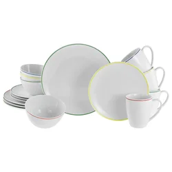 Creatable Kombinirani Servis Luna Color Line, 16-Delni