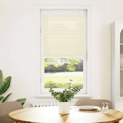 Plisirana roleta krem 60x150 cm širina tkanine 59,4 cm