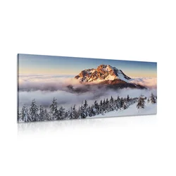 Slika Krkonoši v snežni odeji - 120x60