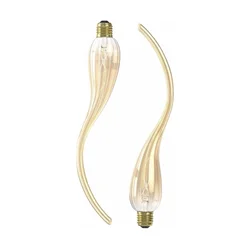 Komplet 2x LED prigušiva sijalica LAMDA E27/4W/230V 2100K zlatna