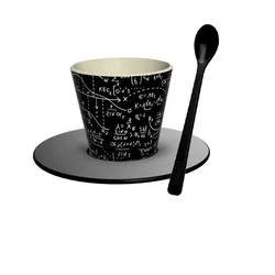iTOTAL Šolja Sa Tacnom I Kašičicom Math Id5218