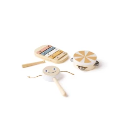 Kids Concept - Glasbeni komplet, Brown