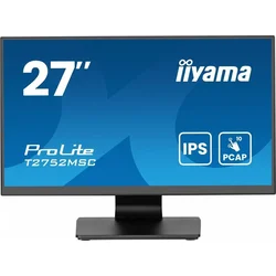 iiyama ProLite T2752MSC-B1AG computer monitor 68.6 cm (27) 1920 x 1080 pixels Full HD LED Touchscreen Black