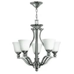 Elstead Lighting Elstead Bolla Lestenec s 5 lučmi, več krakov, brušen nikelj, E27, (22099759)