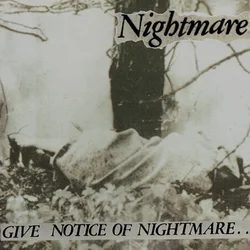 Nightmare - Give Notice Of Nightmare.. (LP)