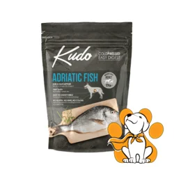 KUDO Adriatic Fish Adult Medium & Maxi 3kg, Granule sa Ukusom Jadranske Ribe