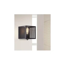 Brilliant - Zidno svetlo MAZE 1xE27/40W/230V crna