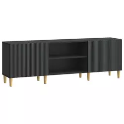 TV ormar Crna 150 x 31 x 50 cm Konstruirano drvo
