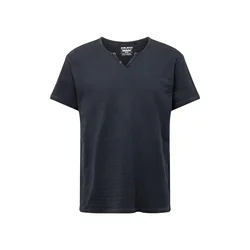 BLEND Majica Ashton pegasto črna