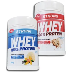 Olympic Protein Strong Whey 100%, Vanila i Cookies & Cream, 840g, 2 komada