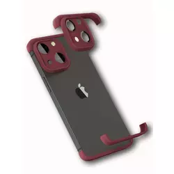 LENS PROTECTOR IPHONE 13 BORDO SILIKONSKA ZASTITA