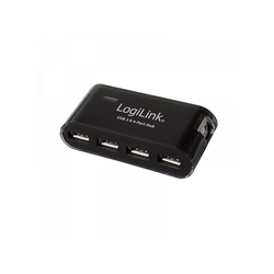 LOGILINK USB Hub USB 2.0, 4-Port, Crni