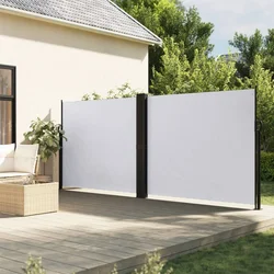 Bočna tenda na uvlačenje bijela 160x1200 cm