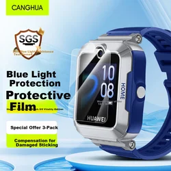 CangHua Zaštita stakla za pametni sat za Huawei Childrens Watch 5/5 Active Edition, 3 komada, Plava