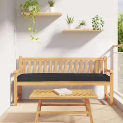 Set jastučića za palete 2 pcs Crna 200 x 40 x 8 cm