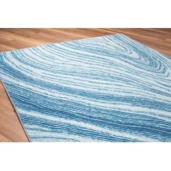 Conceptum Hypnose Tepih Fusion -AL 268, 140x190 cm, Plavo-beli