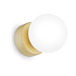 Ideal Lux - LED zidna svetiljka PERLAGE 1xG9/3W/230V zlatna/bela