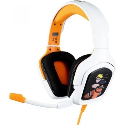 Slušalice Konix - Naruto Shippuden - Naruto White Gaming Headset