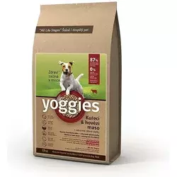 Yoggies – PIŠČANEC & GOVEDINA, mini granule 5 kg
