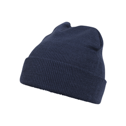 Basic Flap Navy Cap