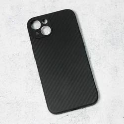 Maska za iPhone 13 6.1 Carbon fiber crna