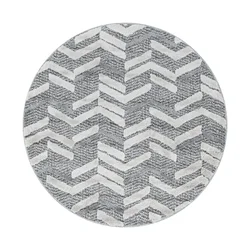 Conceptum Hypnose Tepih Pisa 4705, 200 x 200cm, Sivi