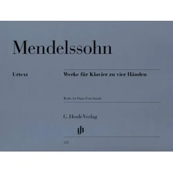 MENDELSSOHN:WORKS FOR PIANO FOUR-HAND