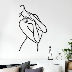 WALLXPERT Woman Lines
