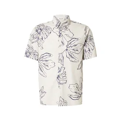 INDICODE JEANS Srajca INGarden  mornarska / kamen