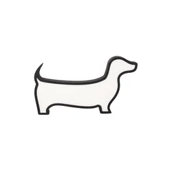 LED dečija stona lampa DOG LED/12W/230V crna