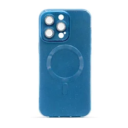 Maska za telefon MAGSAFE GLITTER za Iphone 15 Pro Max, Svetloplava