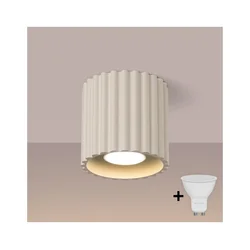 Brilagi - LED spot svetiljka SFERA 1xGU10/10W/230V, prečnik 10 cm, krem