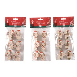 Novogodišnje štipaljke 1/6 xmas friend ( 72136 )